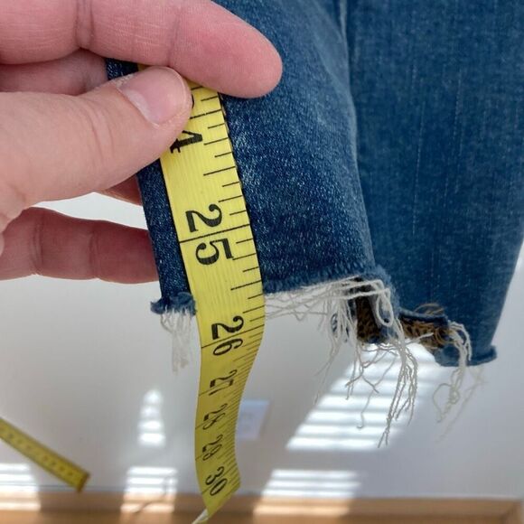 Free People Cropped‎ Sierra Jeans Size 25 NWT - Picture 9 of 11